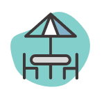 Courtyard Icon